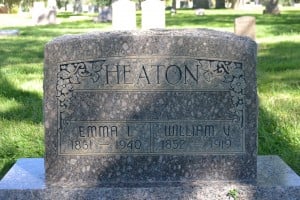 William Vincent Heaton Grave
